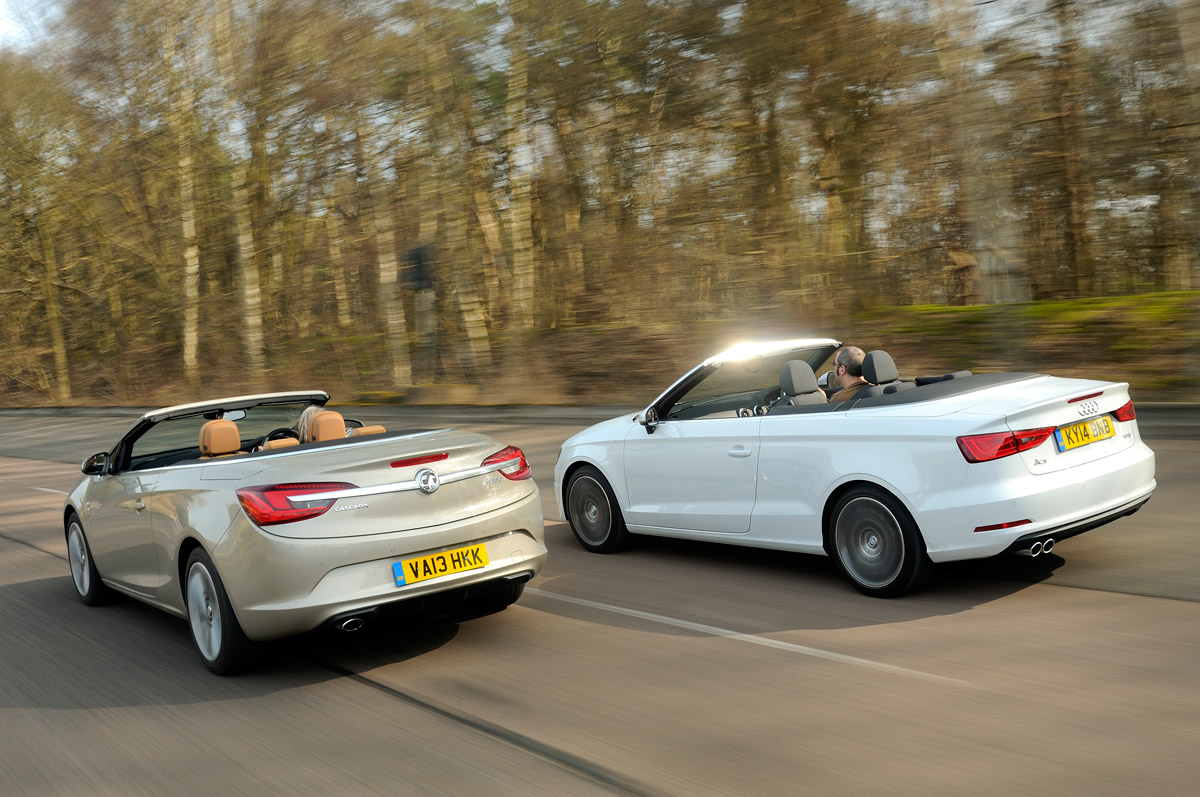 Audi-A3-Cabriolet-vs-Vauxhall-Cascada-rear