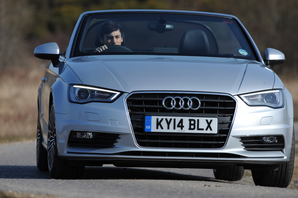 Audi A3 Cabriolet 2014 front action