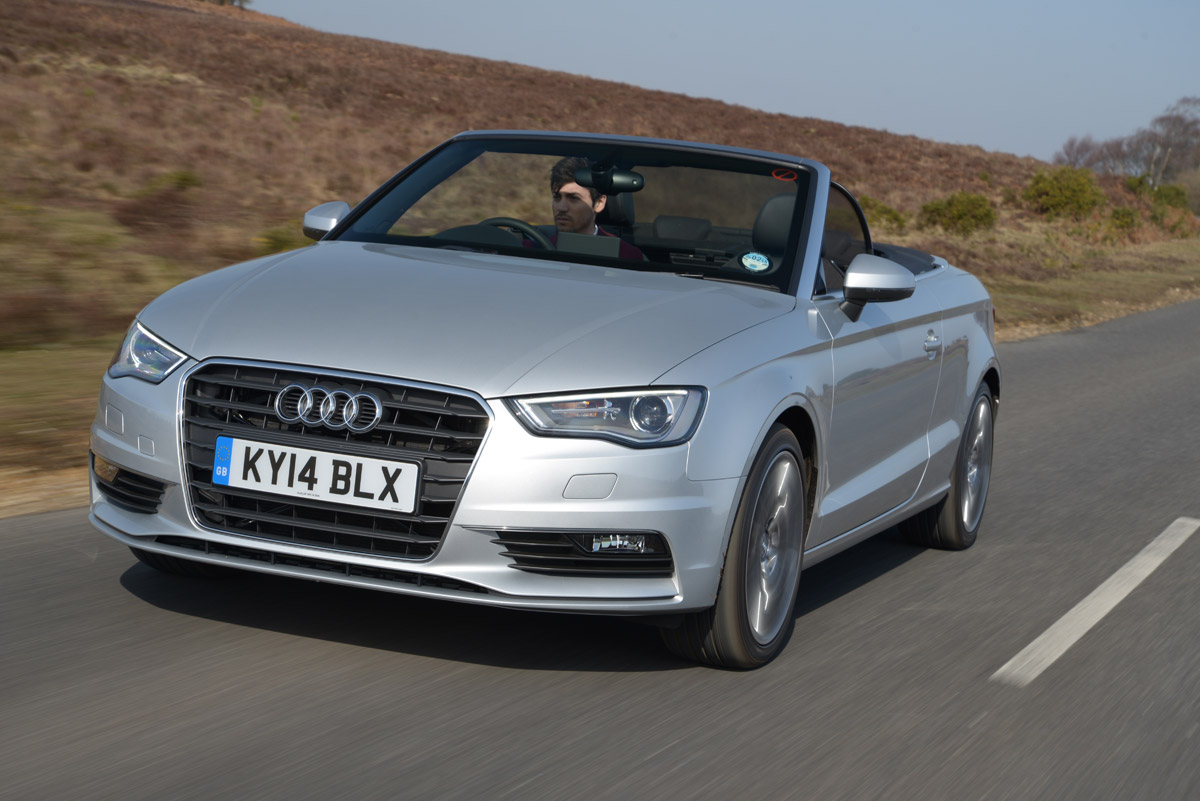 Audi A3 Cabriolet front tracking