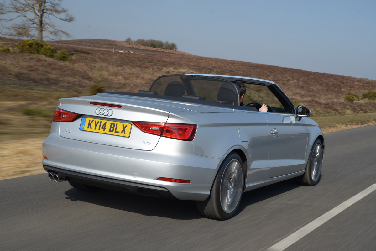 Audi A3 Cabriolet rear tracking