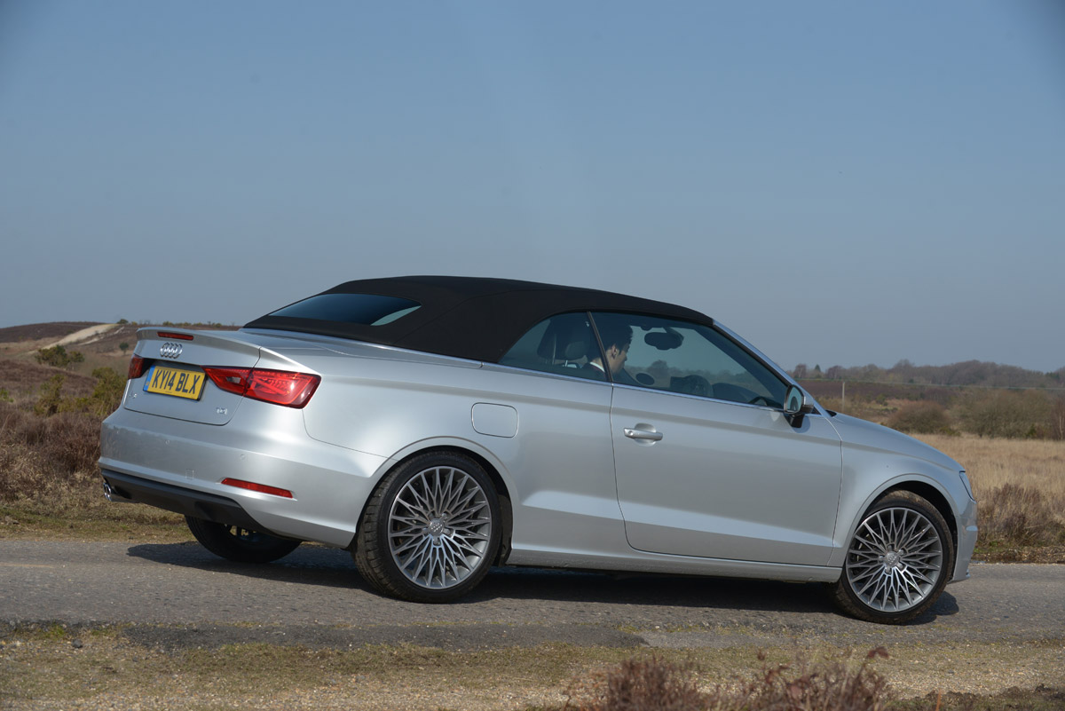 Audi A3 Cabriolet 2014 roof up