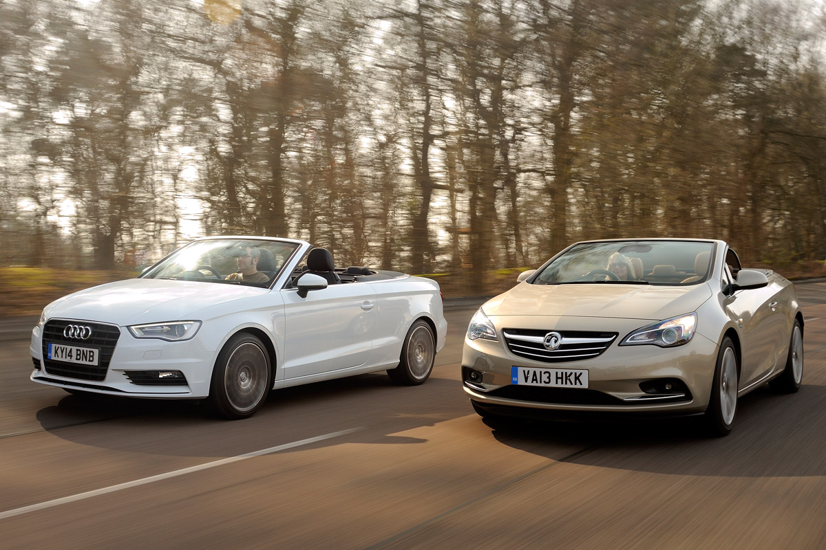 Audi-A3-Cabriolet-vs-Vauxhall-Cascada-front