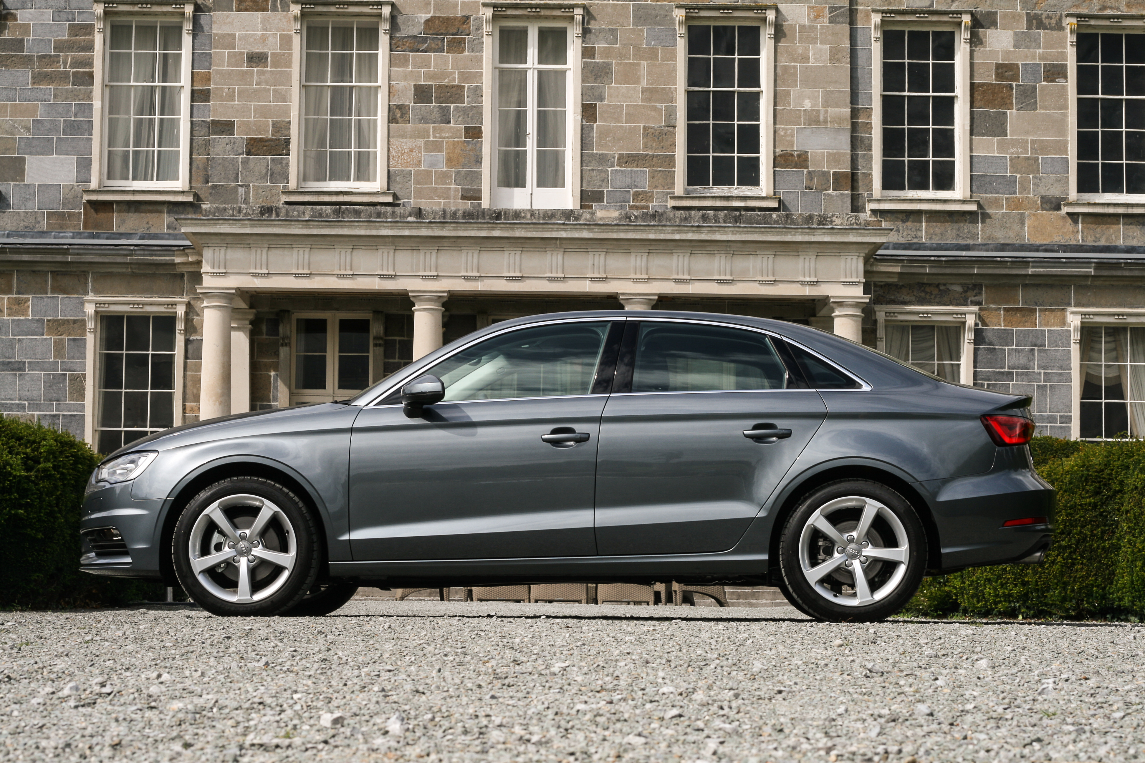 Audi A3 Saloon in action 