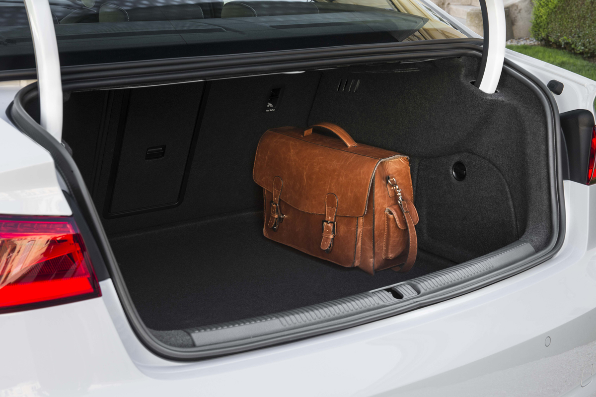 Audi A3 Saloon boot