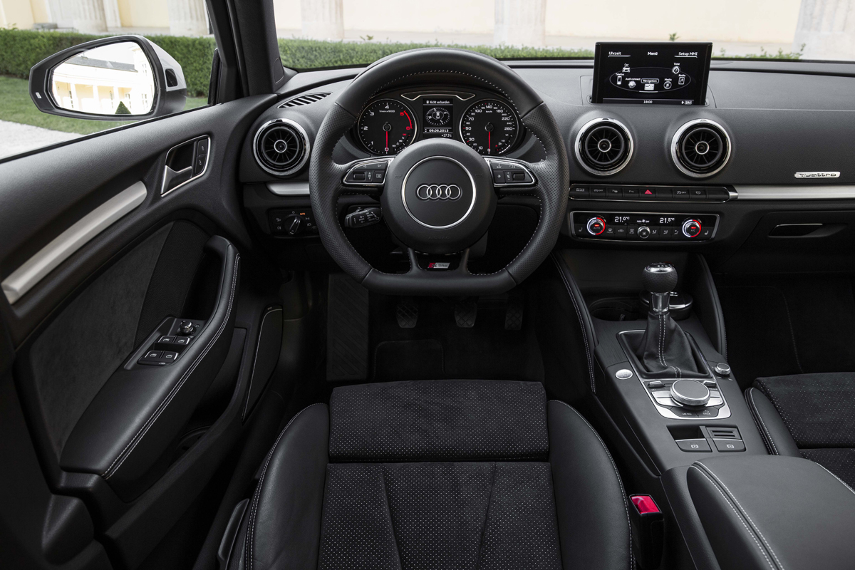 Audi A3 Saloon front interior