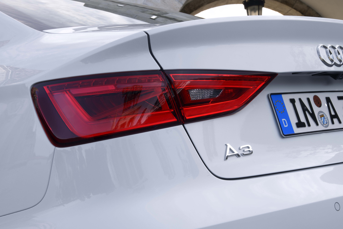 Audi A3 Saloon rear light