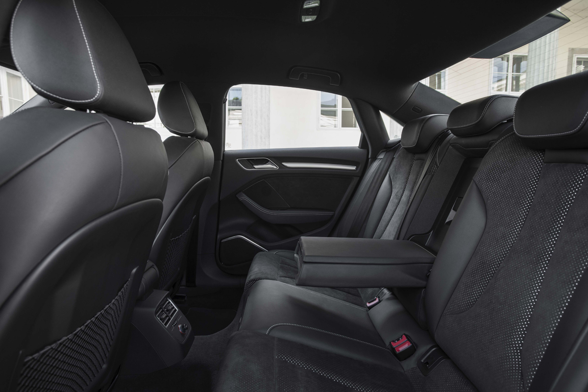 Audi A3 Saloon rear seats