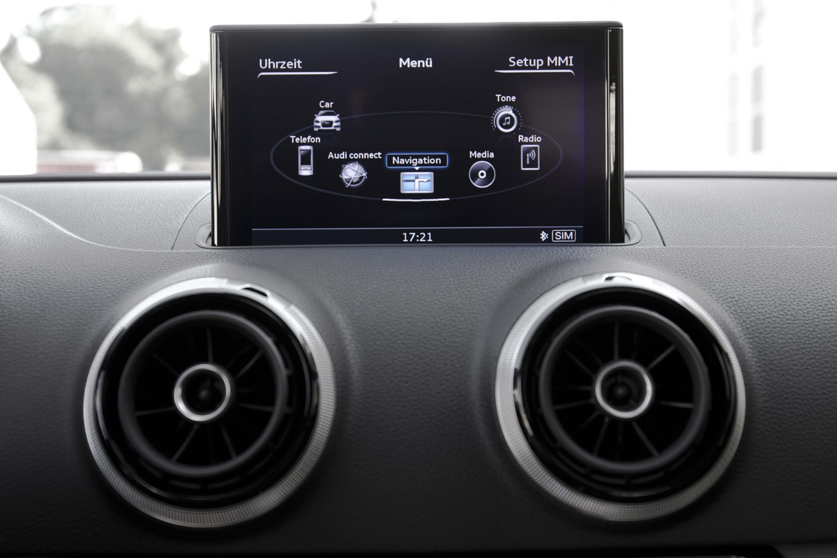 Audi A3 Saloon satnav