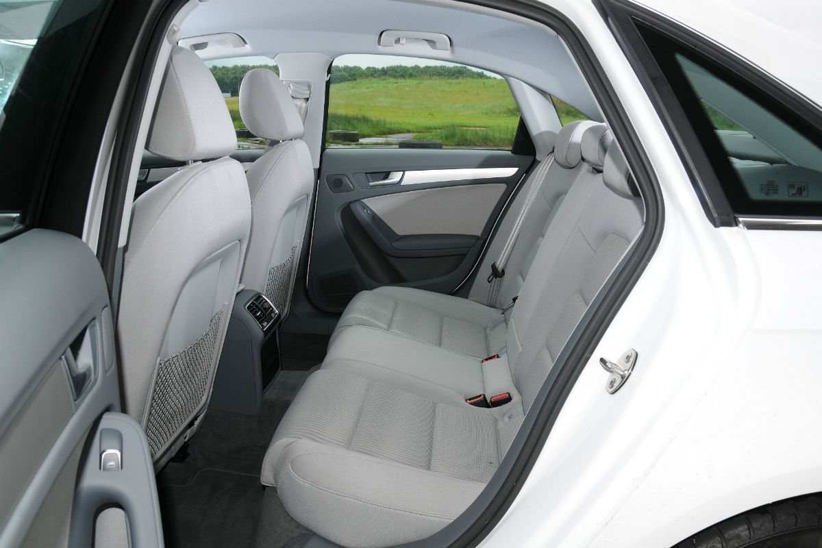 Audi A4 TDIe rear seats
