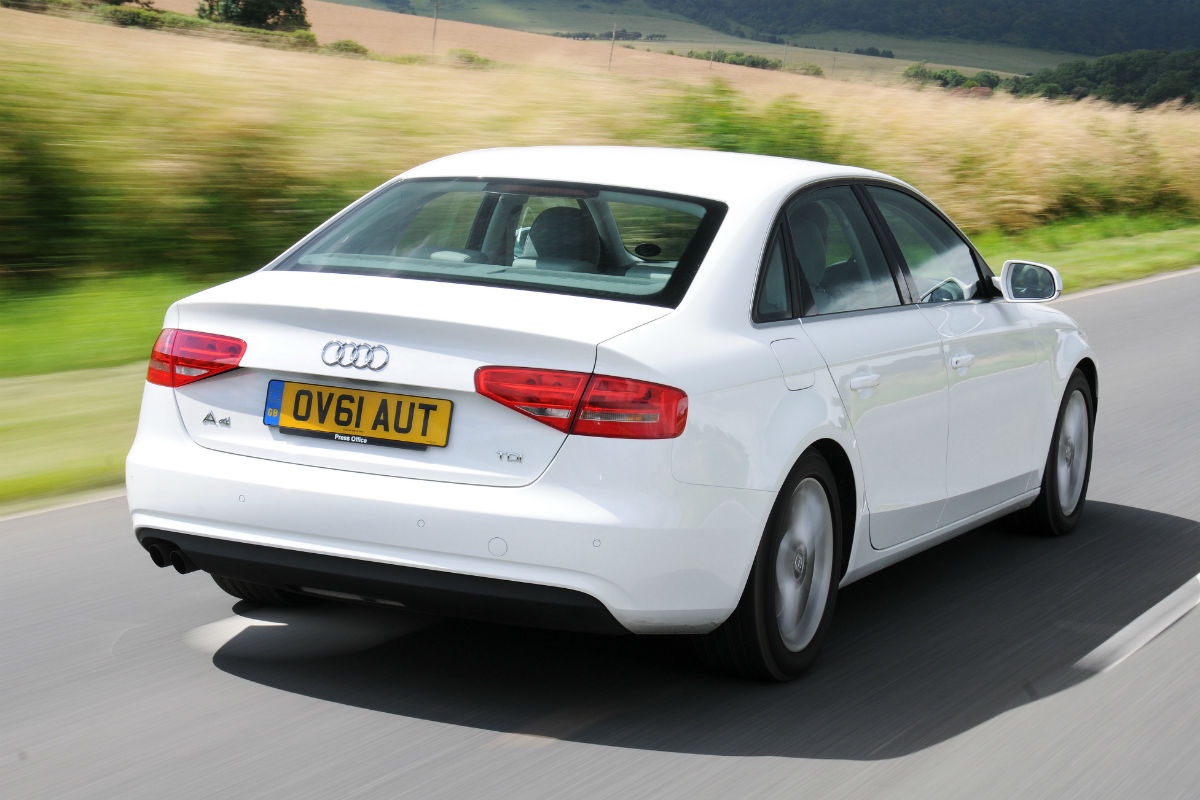 Audi A4 TDIe rear tracking