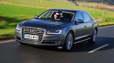 Audi A8 Front action
