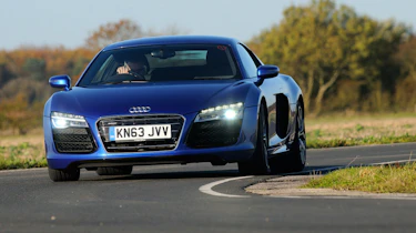 Audi R8 action