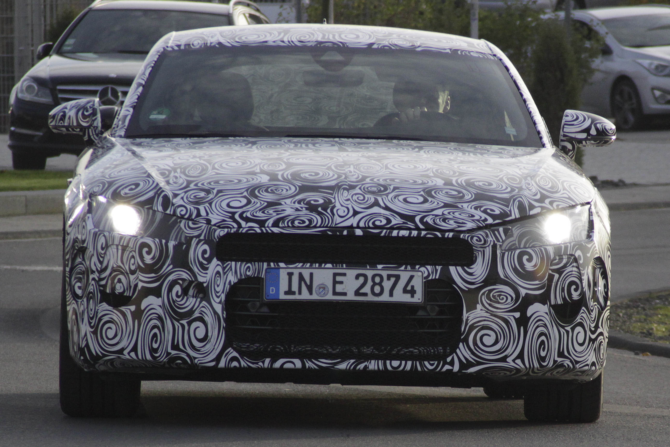 Audi TT front action