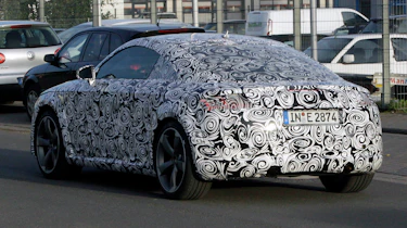 Audi TT rear action
