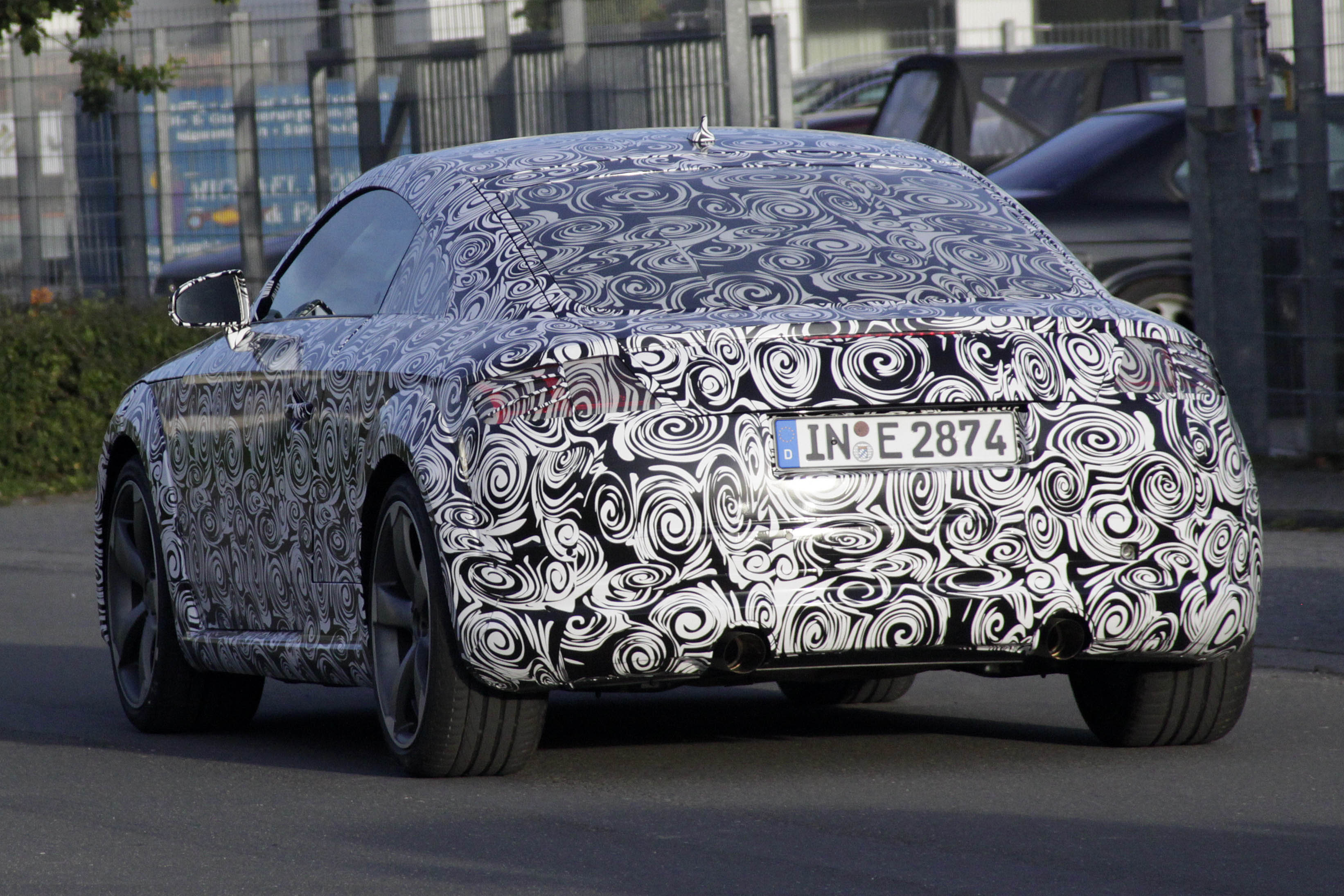 Audi TT rear view