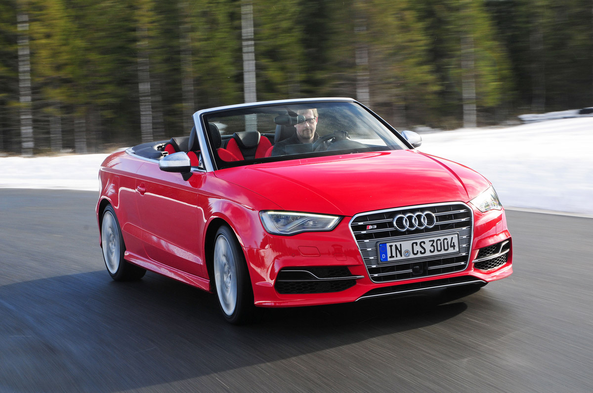 Audi S3 Cabriolet 2014 front action