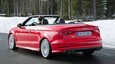 Audi S3 Cabriolet 2014 rear action