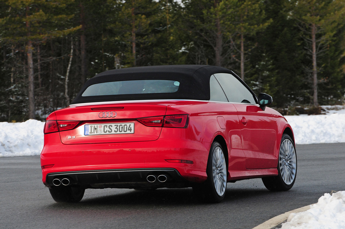 Audi S3 Cabriolet 2014 rear action 2