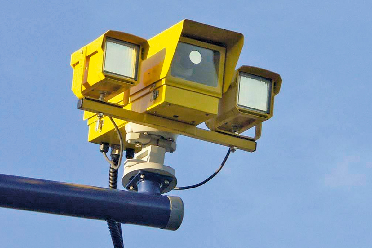 Average speed camera