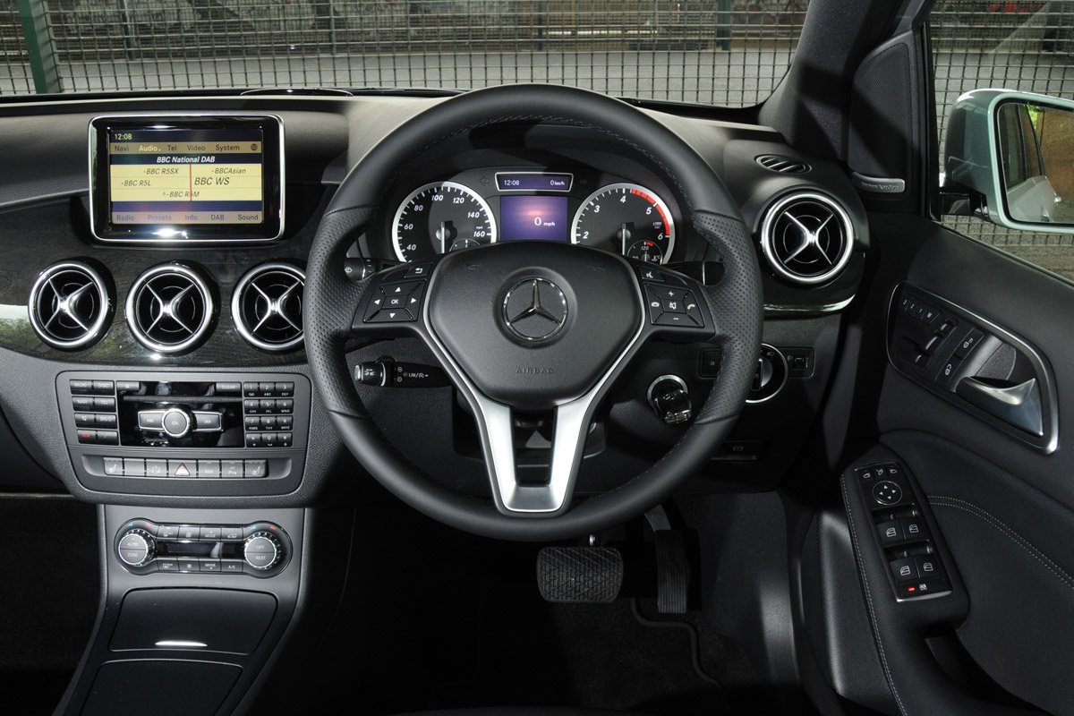 Mercedes B Class interior