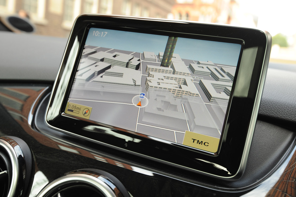 Mercedes B Class sat-nav