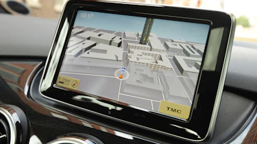 Mercedes B Class sat-nav