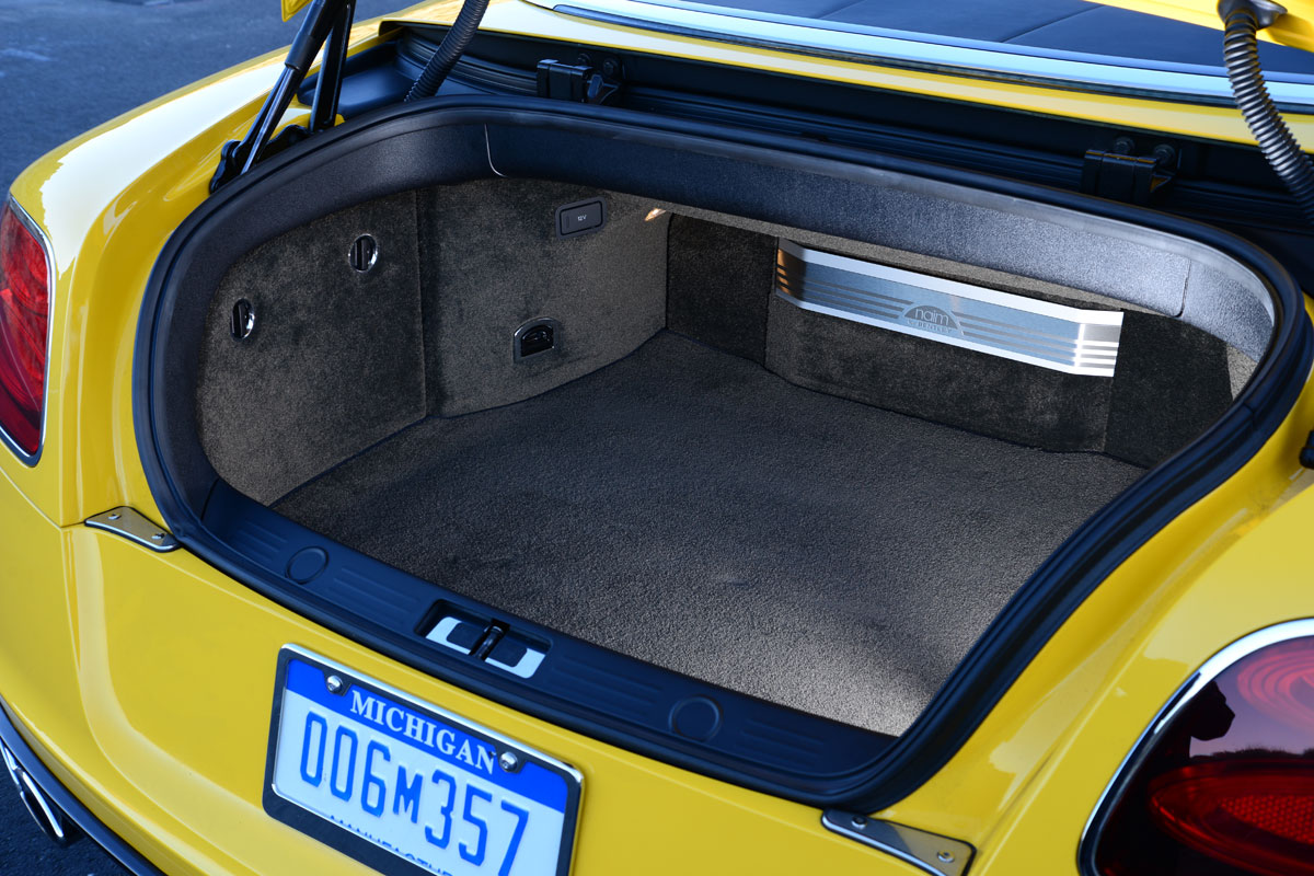 Bentley Continental GT V8 S Convertible - boot