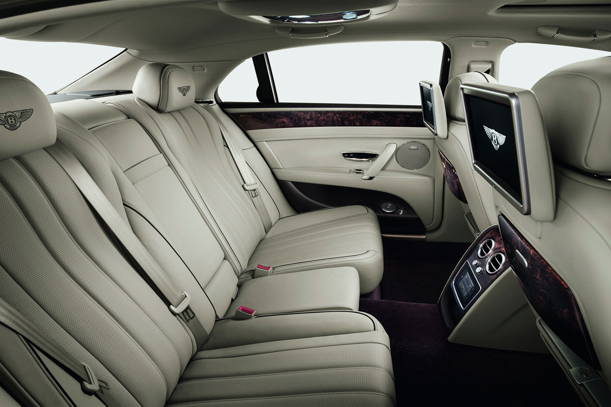Bentley Flying Spur rear seats