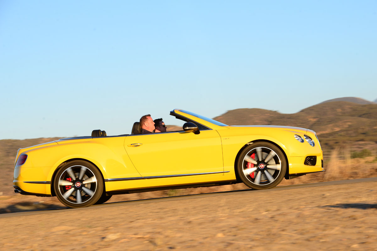 Bentley Continental GT V8 S Convertible - side