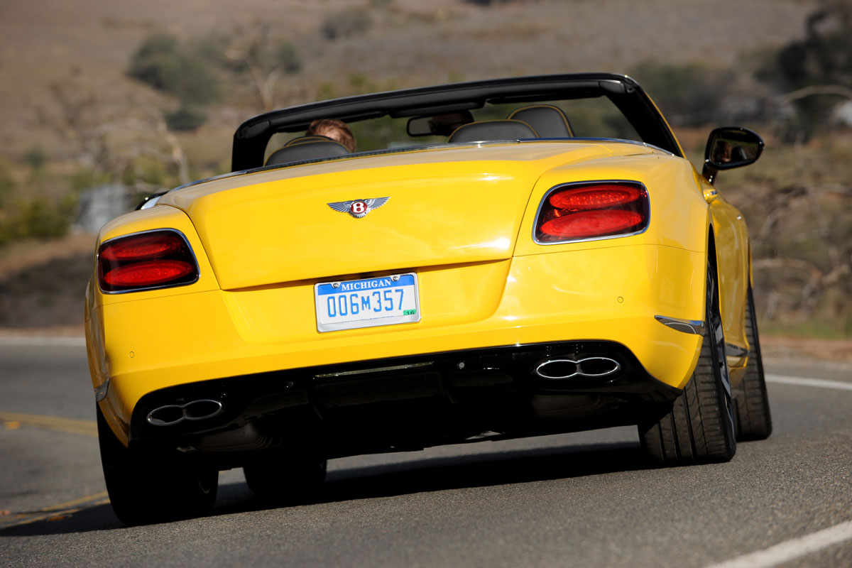 Bentley Continental GT V8 S Convertible - rear lights