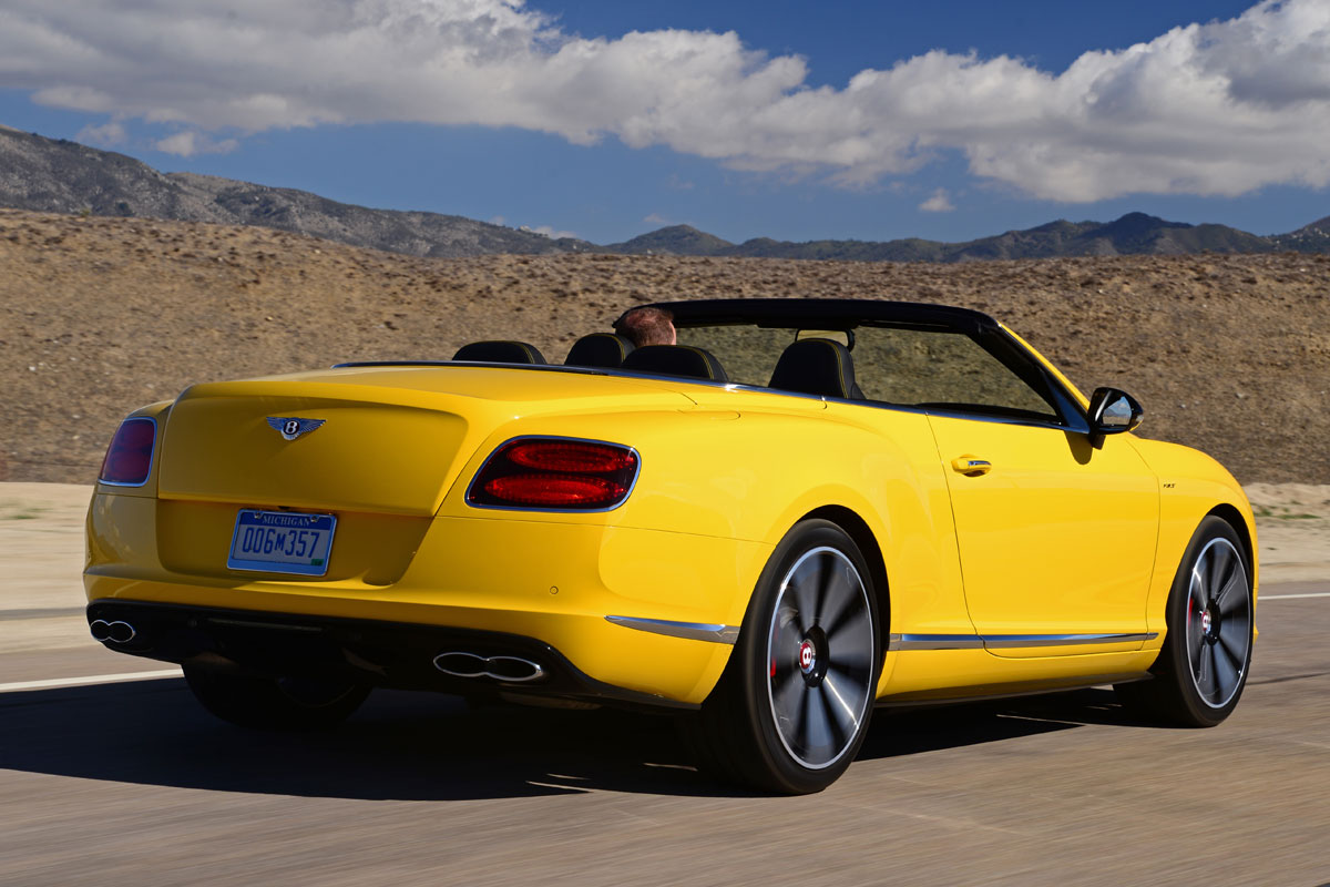 Bentley Continental GT V8 S Convertible - rear