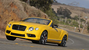 Bentley Continental GT V8 S Convertible cornering