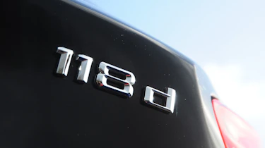 BMW 118d M Sport badge