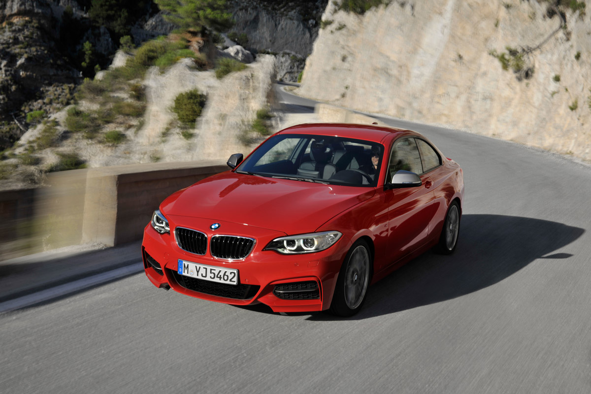 BMW 2 Series coupe 2014 front