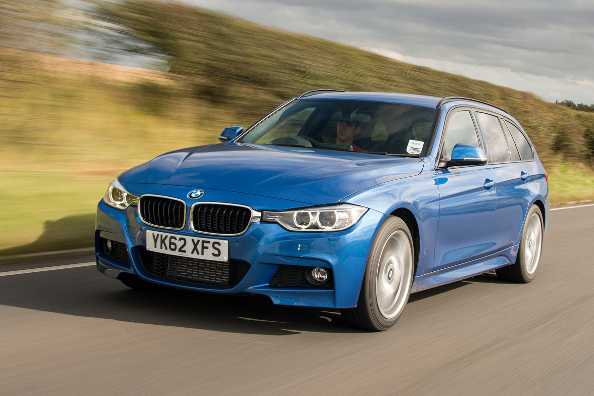 BMW 328i Touring front tracking