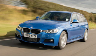BMW 328i Touring front tracking