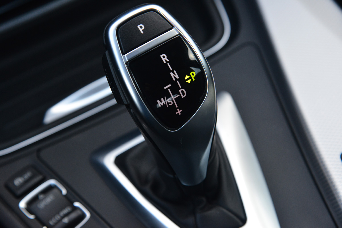 BMW 335i GT gear lever