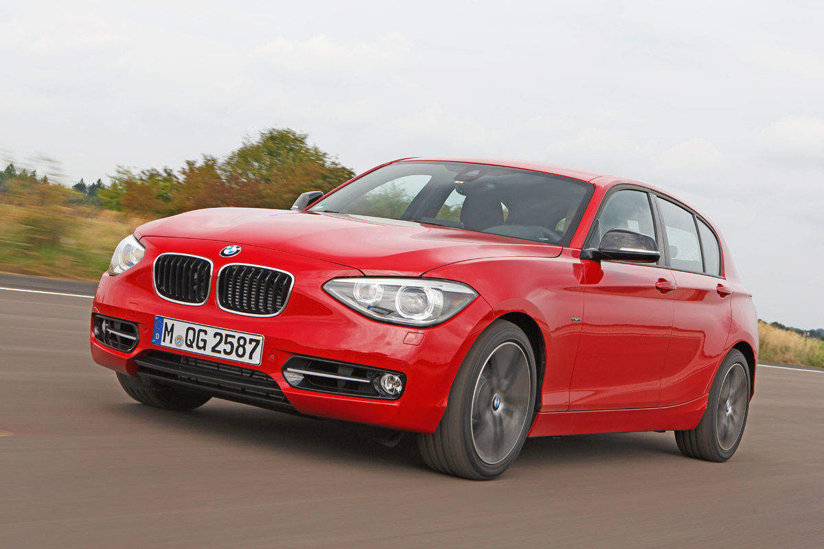 BMW 3-cylinder Prototype front tracking