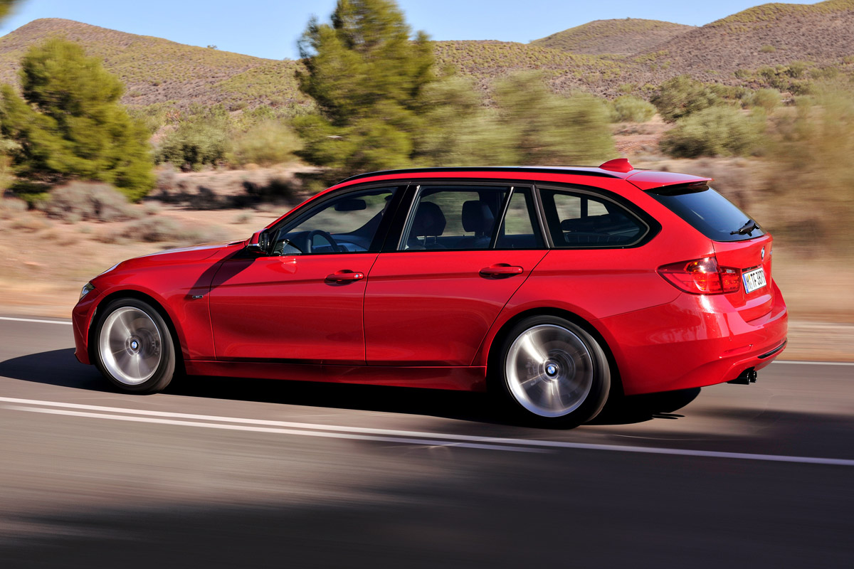 BMW 3 Series Touring side