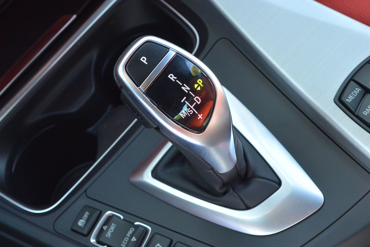 BMW 4 Series gear lever
