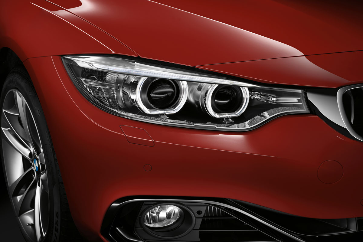BMW 4 Series headlights