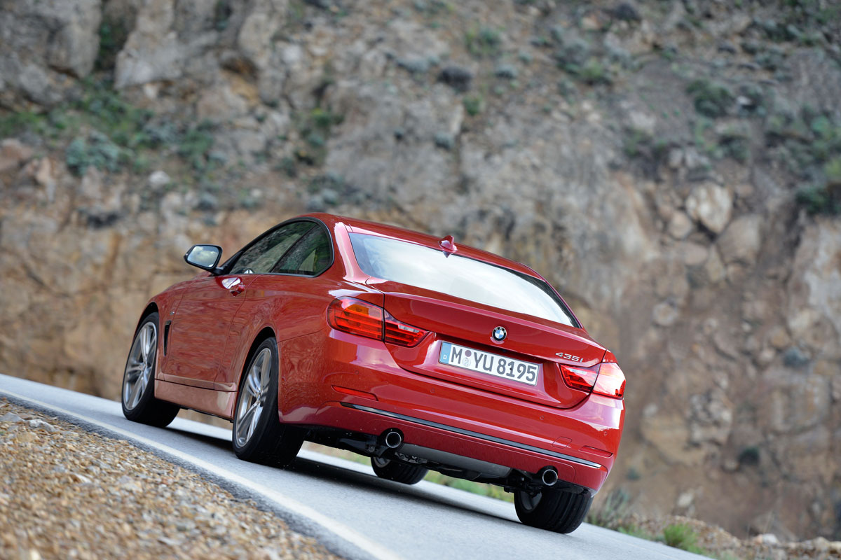 BMW 4 Series rear corner