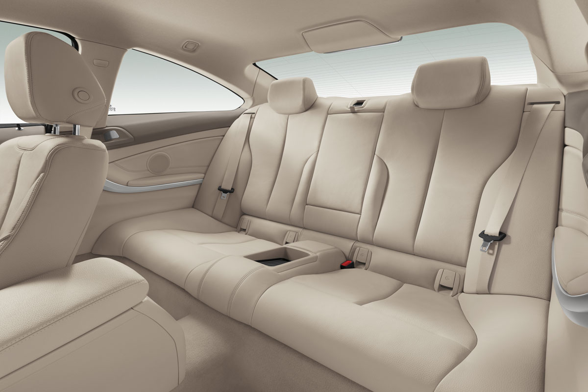 BMW 4 Series rear seats