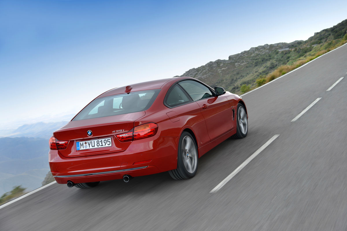 BMW 4 Series rear tracking