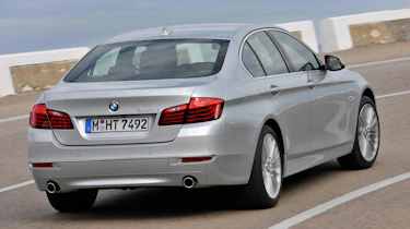 BMW 5 Series saloon facelift rear
