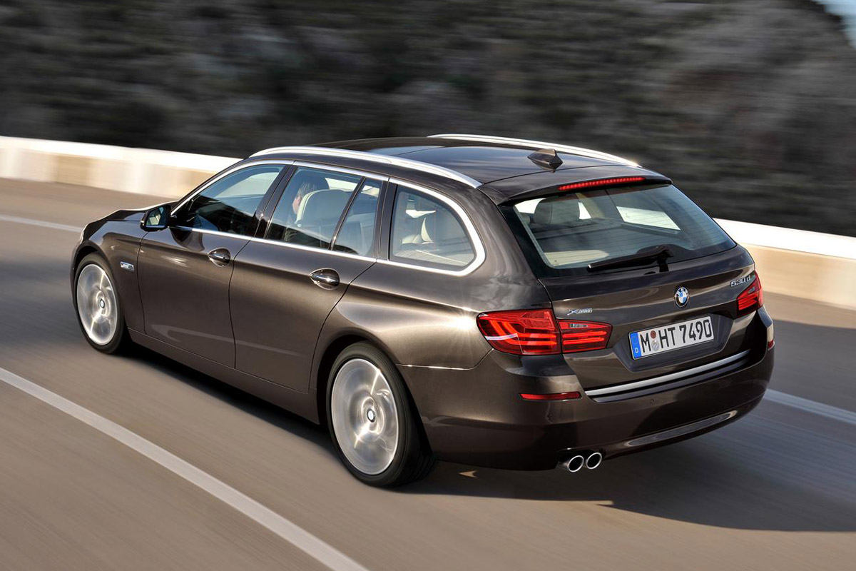 BMW 5 Series Touring facelift rear