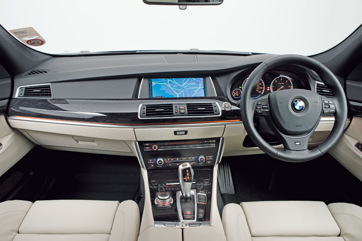 BMW 5 GT interior