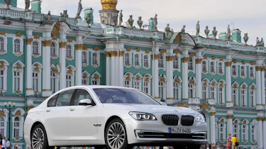 BMW 750i front three-quarters