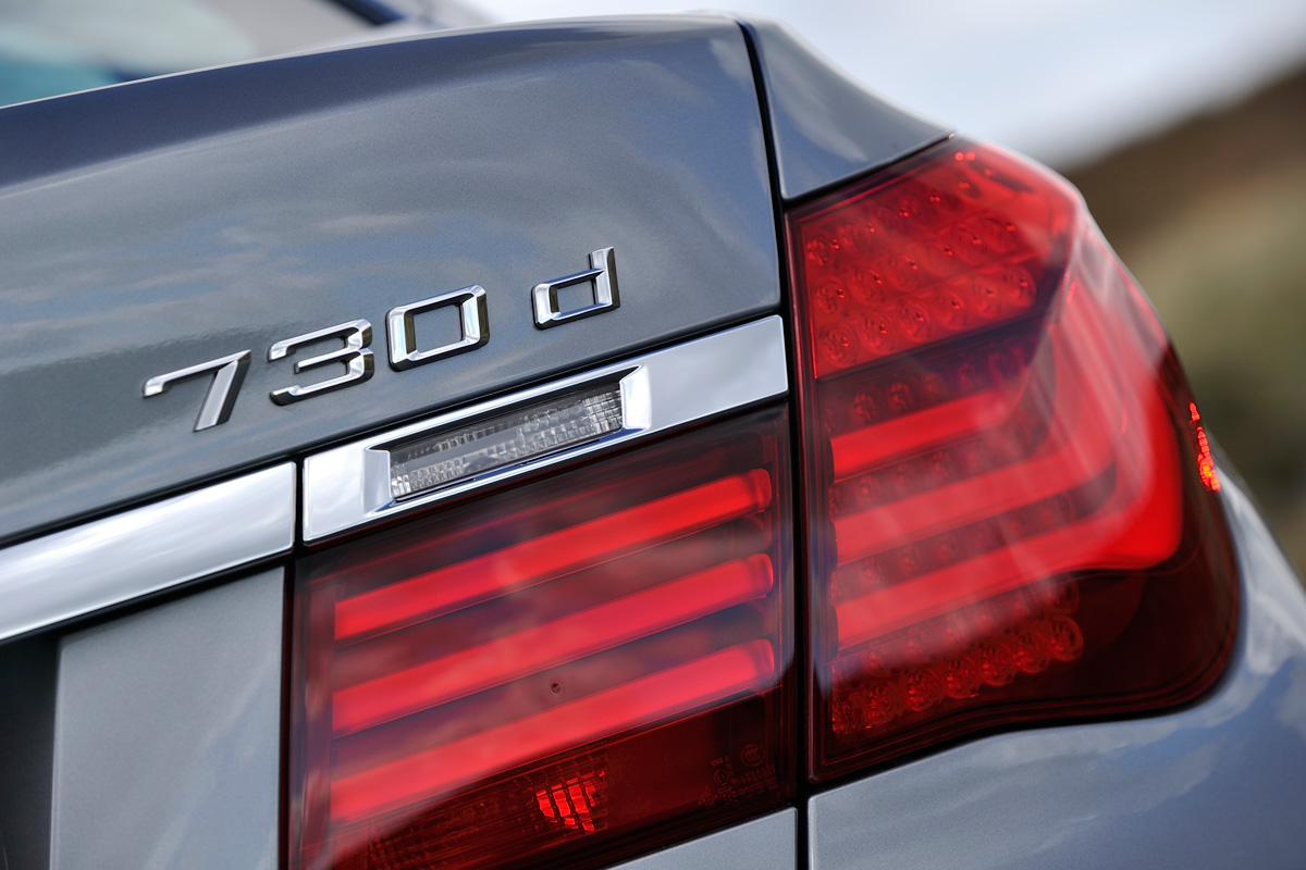 BMW 730d badge