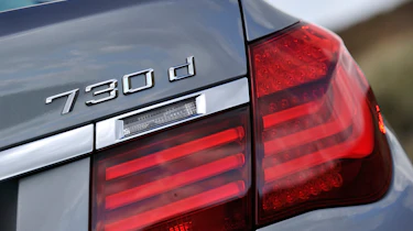 BMW 730d badge